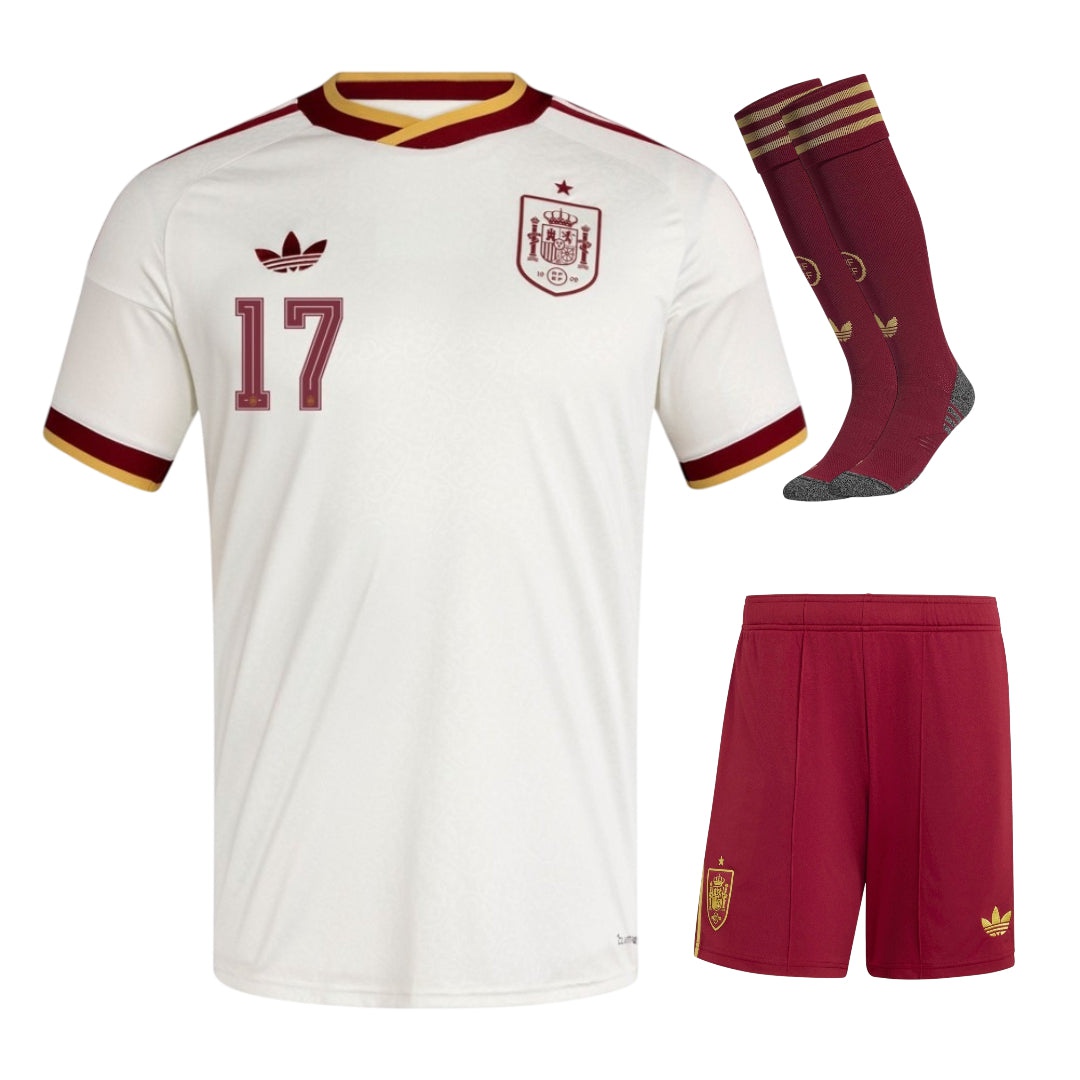 Spain Kit Williams Jr. Away Kids Jersey 26/27-League Wear Hub