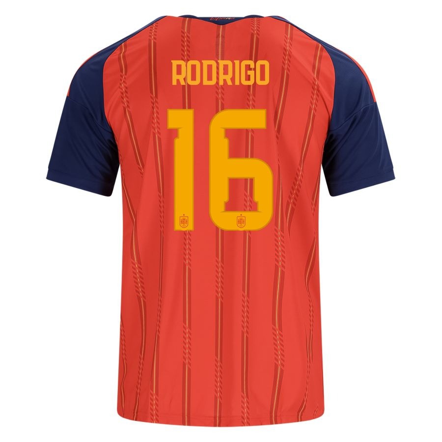 Spain Rodrigo Home Shirt 26/27-League Wear Hub