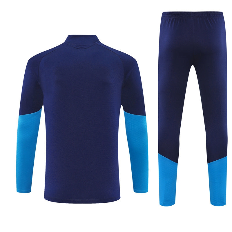 Spain Training Tracksuit Men's/Kids' 26/27 Dark Blue-League Wear Hub