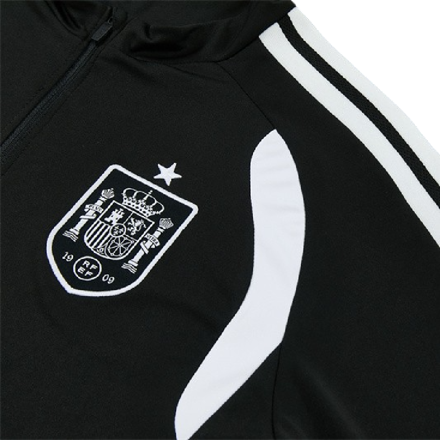 Spain Training Tracksuit Men/Kids 26/27 Black-League Wear Hub