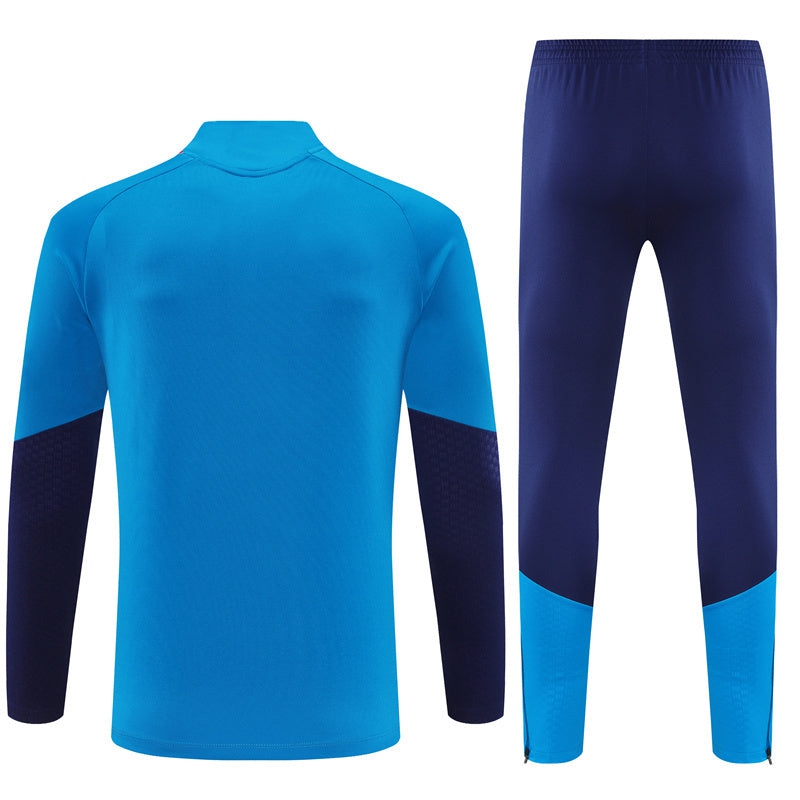 Spain Training Tracksuit Men/Kids 26/27 Blue-League Wear Hub