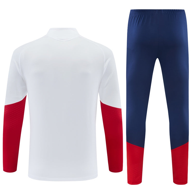 Spain Training Tracksuit Men/Kids 26/27 White-League Wear Hub