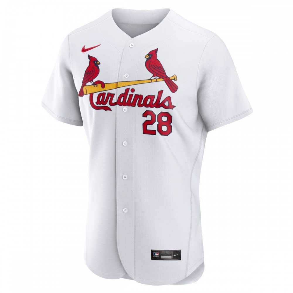 Nolan Arenado St. Louis Cardinals Nike Home Authentic Player Jersey - White-League Wear Hub