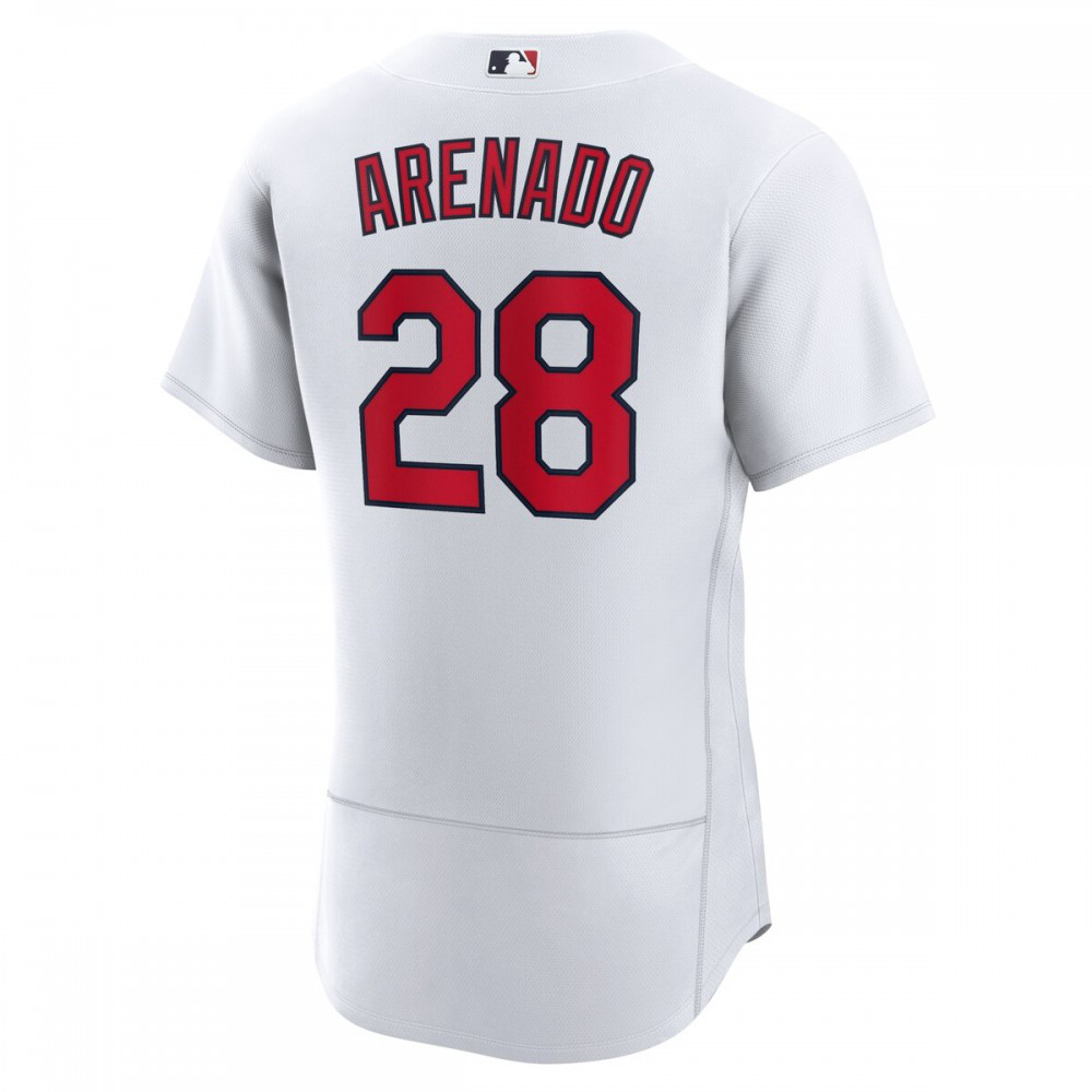 Nolan Arenado St. Louis Cardinals Nike Home Authentic Player Jersey - White-League Wear Hub