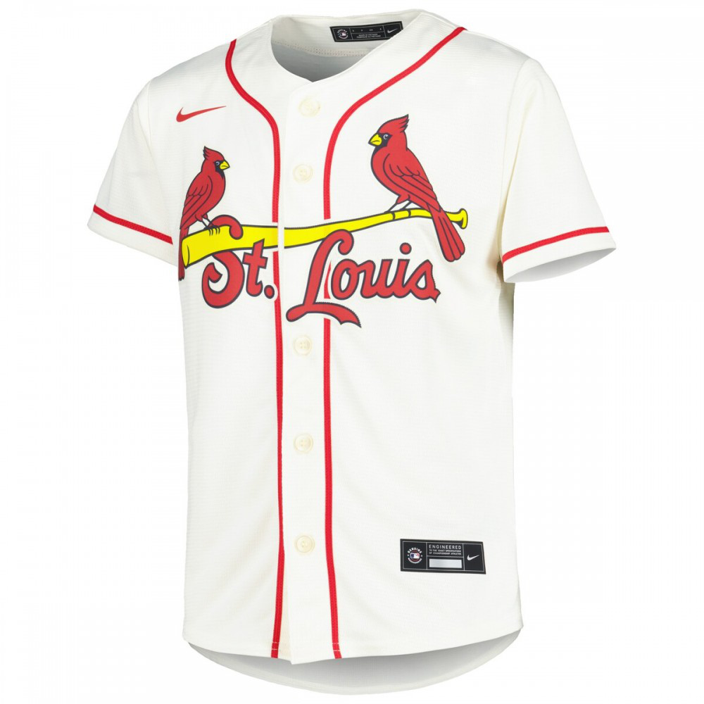 Nolan Arenado St. Louis Cardinals Nike Youth Alternate Replica Player Jersey - Cream-League Wear Hub