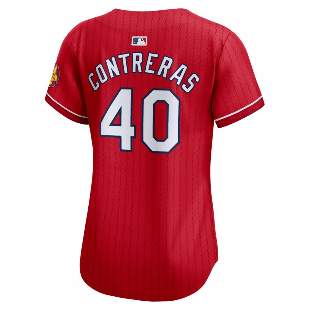 Willson Contreras St. Louis Cardinals Nike Women's 2024 City Connect Limited Player Jersey - Red-League Wear Hub
