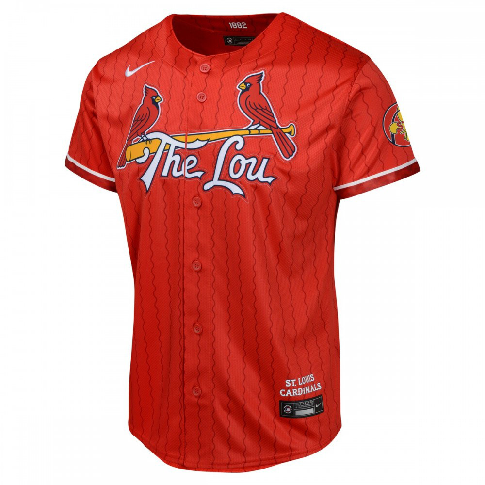 St. Louis Cardinals Nike Youth 2024 City Connect Limited Jersey - Red-League Wear Hub