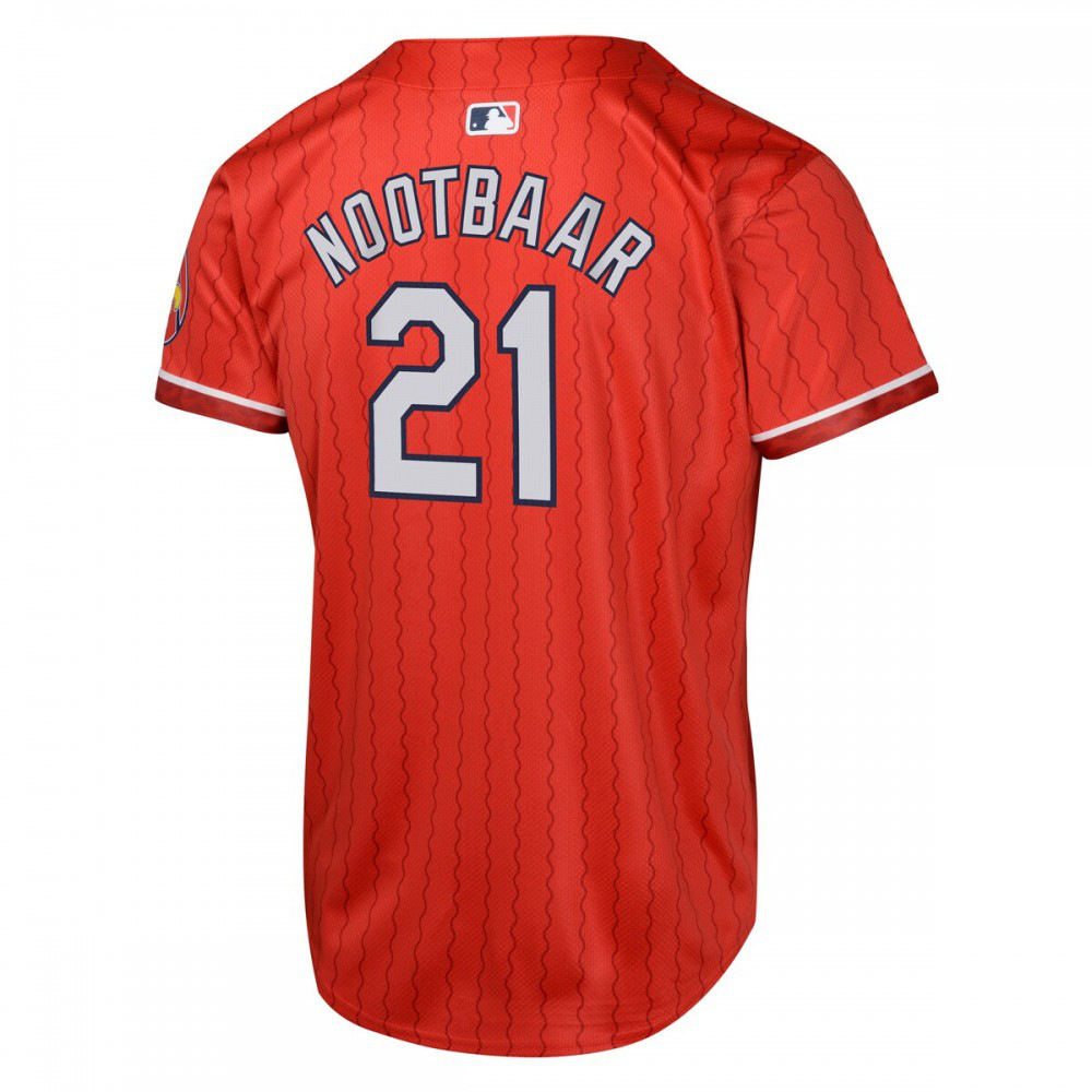 Lars Nootbaar St. Louis Cardinals Nike Youth 2024 City Connect Limited Player Jersey - Red-League Wear Hub