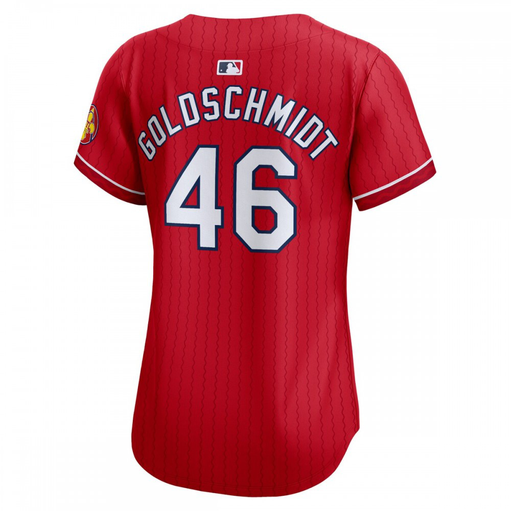 Paul Goldschmidt St. Louis Cardinals Nike Women's 2024 City Connect Limited Player Jersey - Red-League Wear Hub