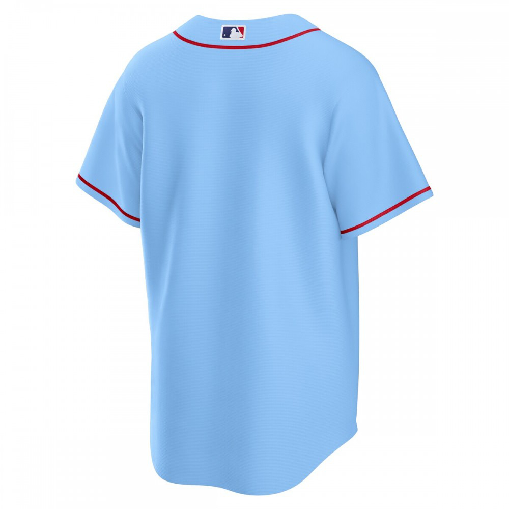 St. Louis Cardinals Nike Alternate Replica Team Jersey - Light Blue-League Wear Hub