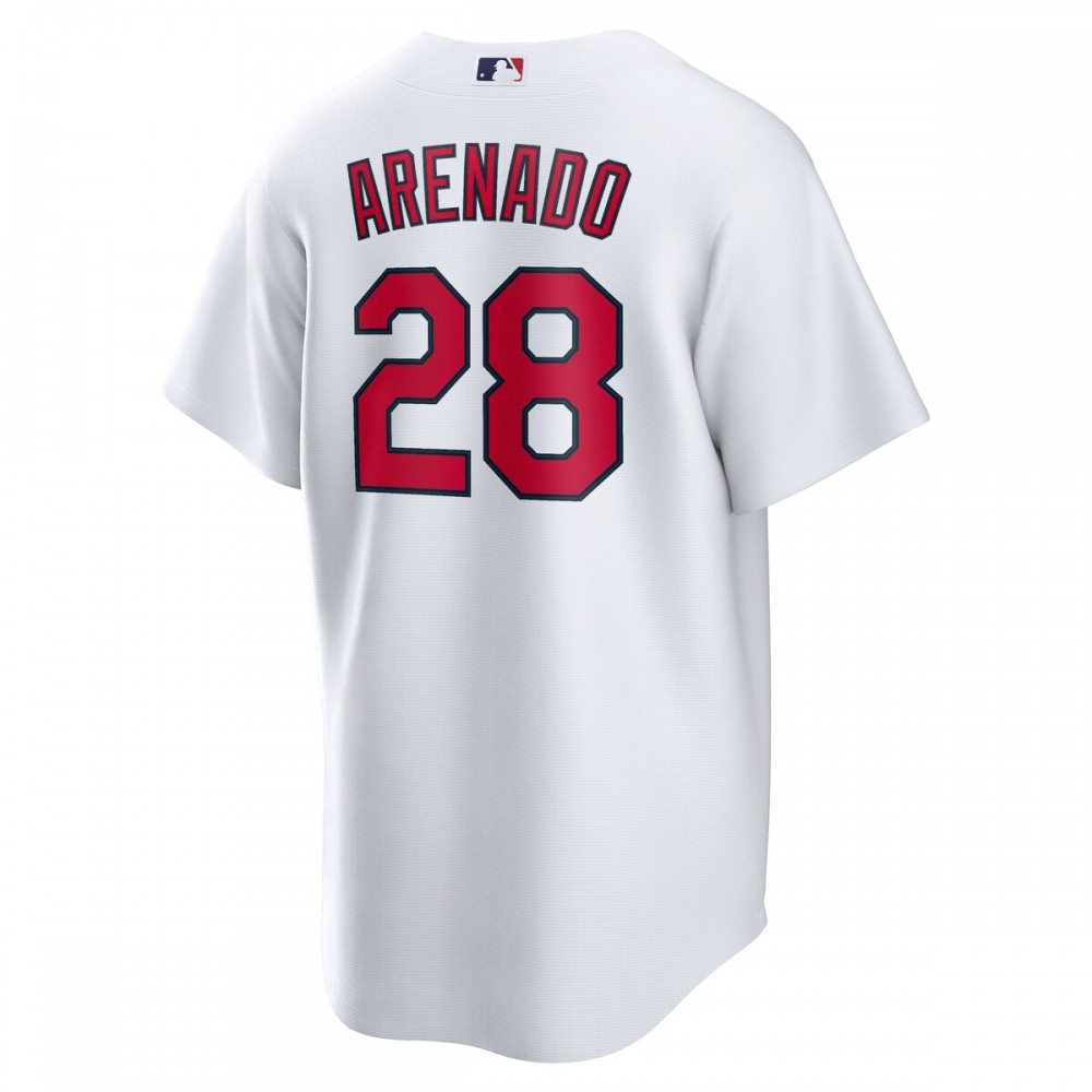 Nolan Arenado St. Louis Cardinals Nike Home Official Replica Player Jersey - White-League Wear Hub