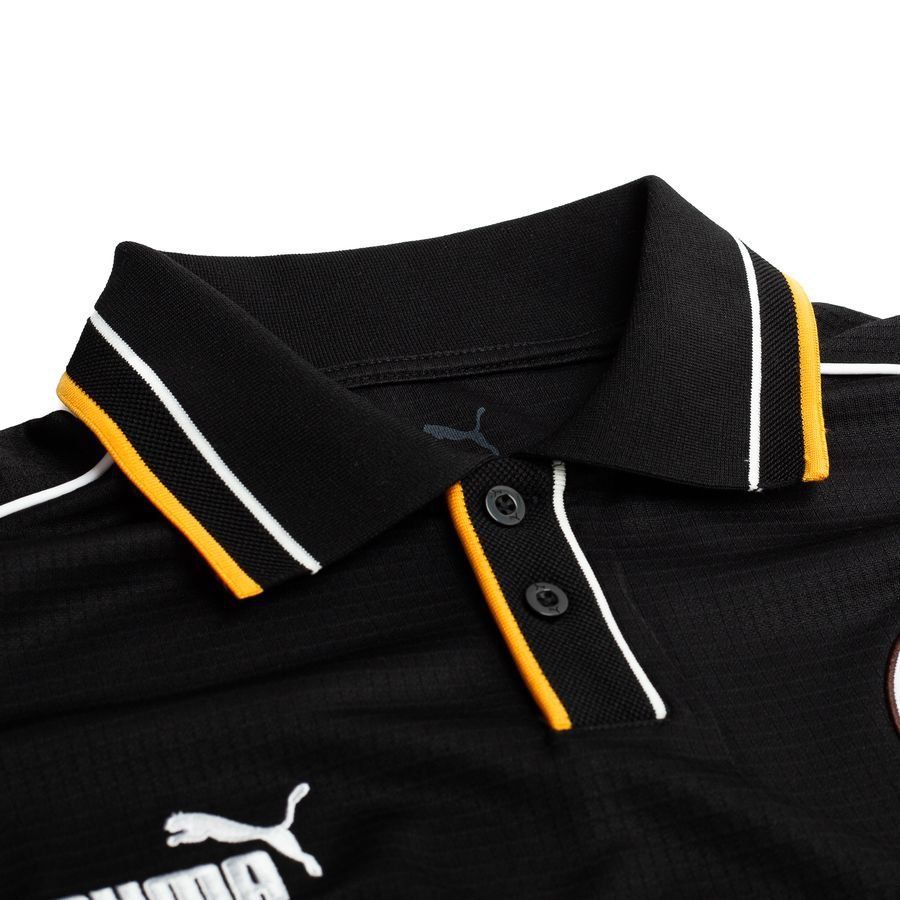 St. Pauli Retro Football Shirt - Black/White-League Wear Hub