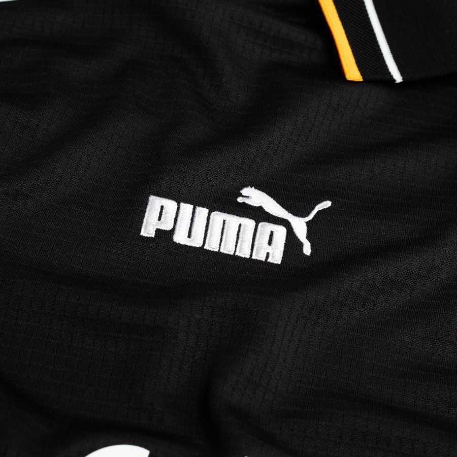 St. Pauli Retro Football Shirt - Black/White-League Wear Hub