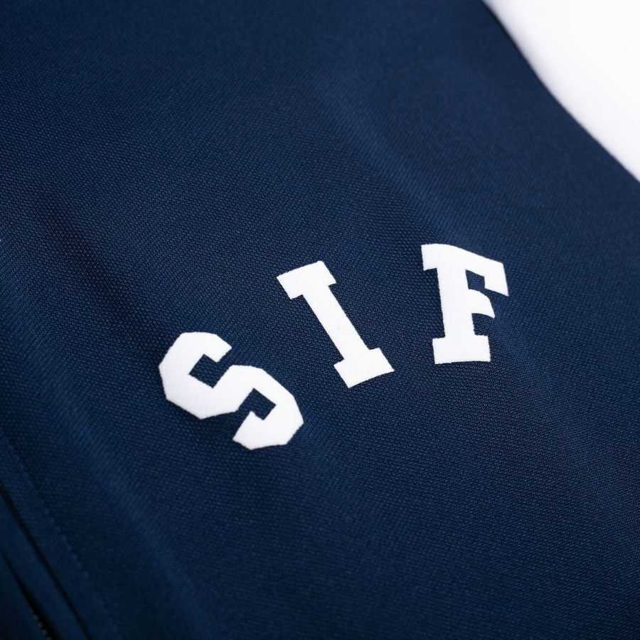 Strømsgodset adidas Retro SIF Jacket - Navy/White-League Wear Hub
