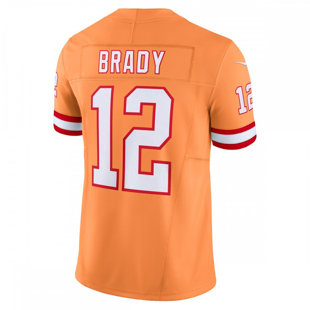 Tom Brady Tampa Bay Buccaneers Nike Vapor F.U.S.E. Limited Jersey - Orange-League Wear Hub
