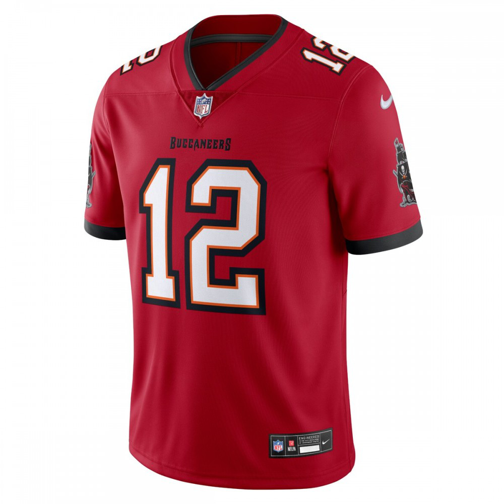 Tom Brady Tampa Bay Buccaneers Nike Vapor Untouchable Limited Jersey - Red-League Wear Hub