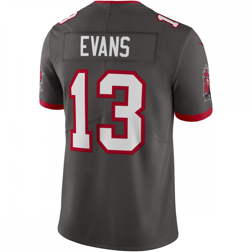 Mike Evans Tampa Bay Buccaneers Nike Alternate Vapor Limited Jersey - Pewter-League Wear Hub