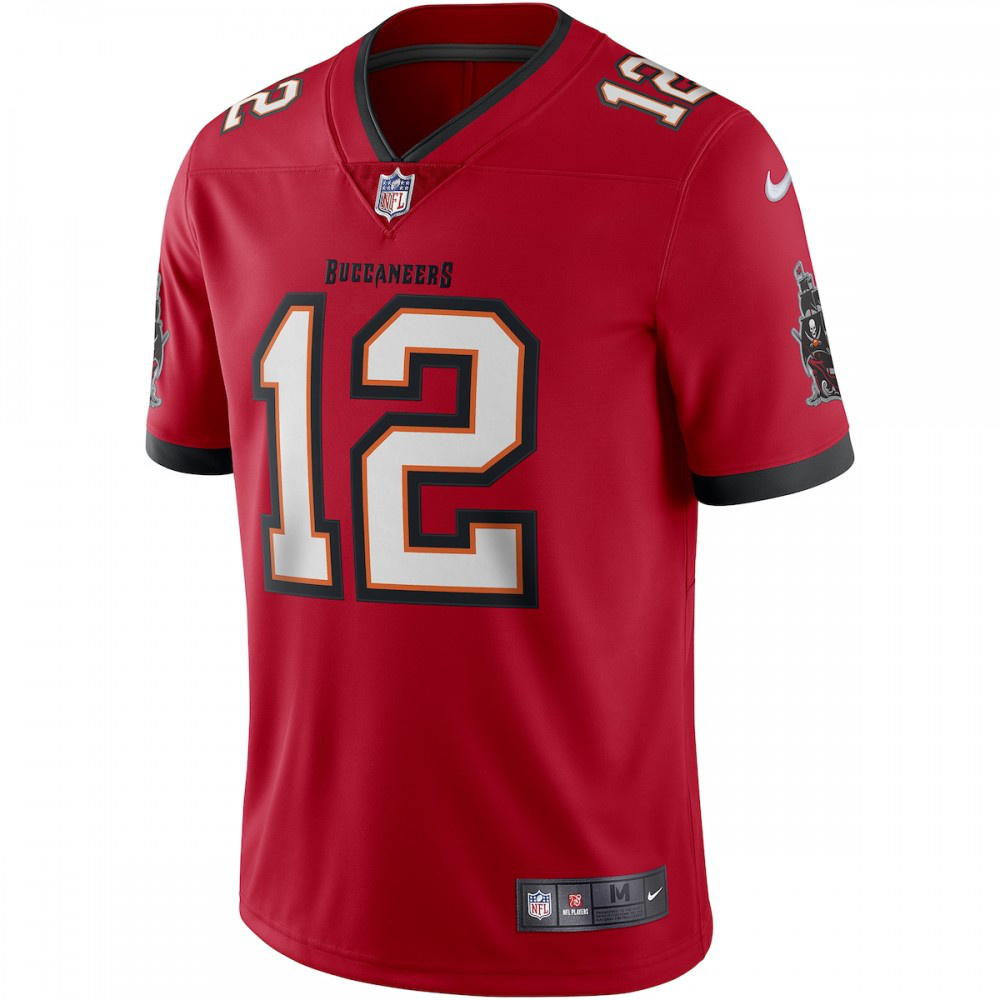 Tom Brady Tampa Bay Buccaneers Nike Vapor Limited Jersey - Red-League Wear Hub