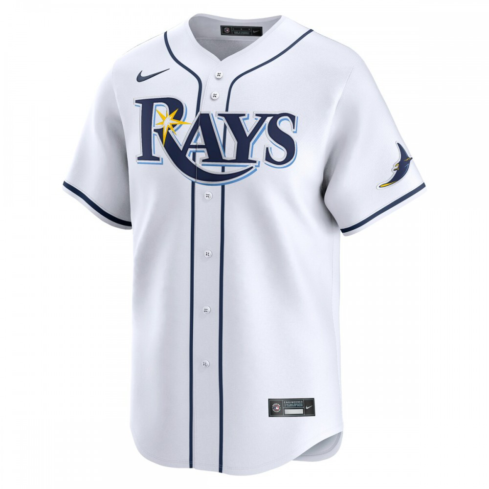 Zach Eflin Tampa Bay Rays Nike Home Limited Player Jersey - White-League Wear Hub
