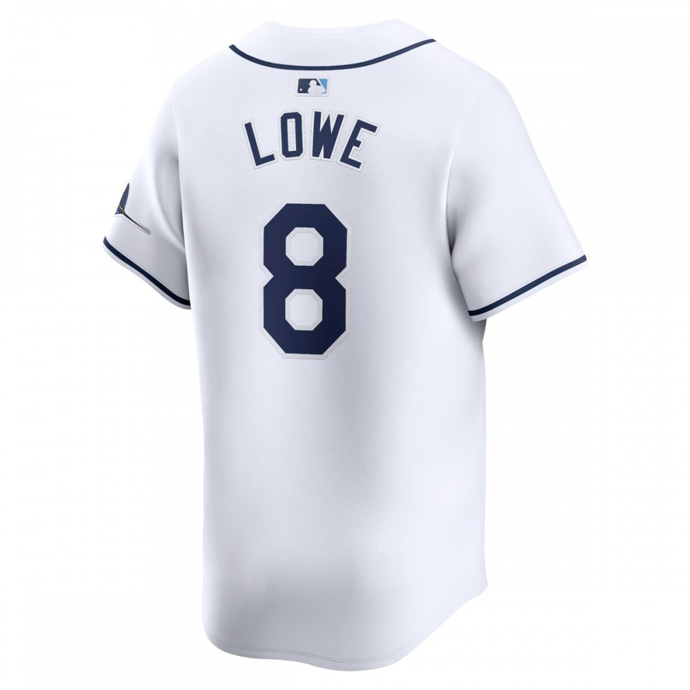 Brandon Lowe Tampa Bay Rays Nike Home Limited Player Jersey - White-League Wear Hub