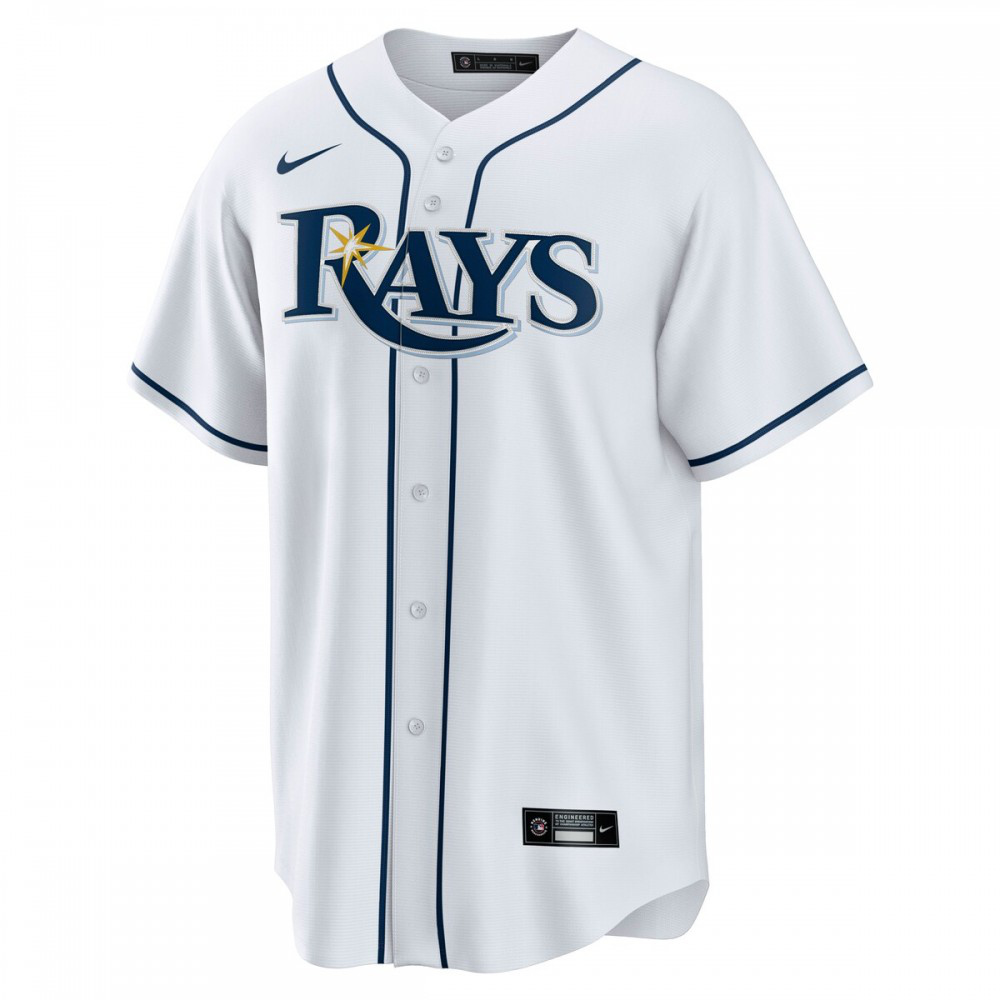 Shane McClanahan Tampa Bay Rays Nike Home Replica Player Jersey - White-League Wear Hub