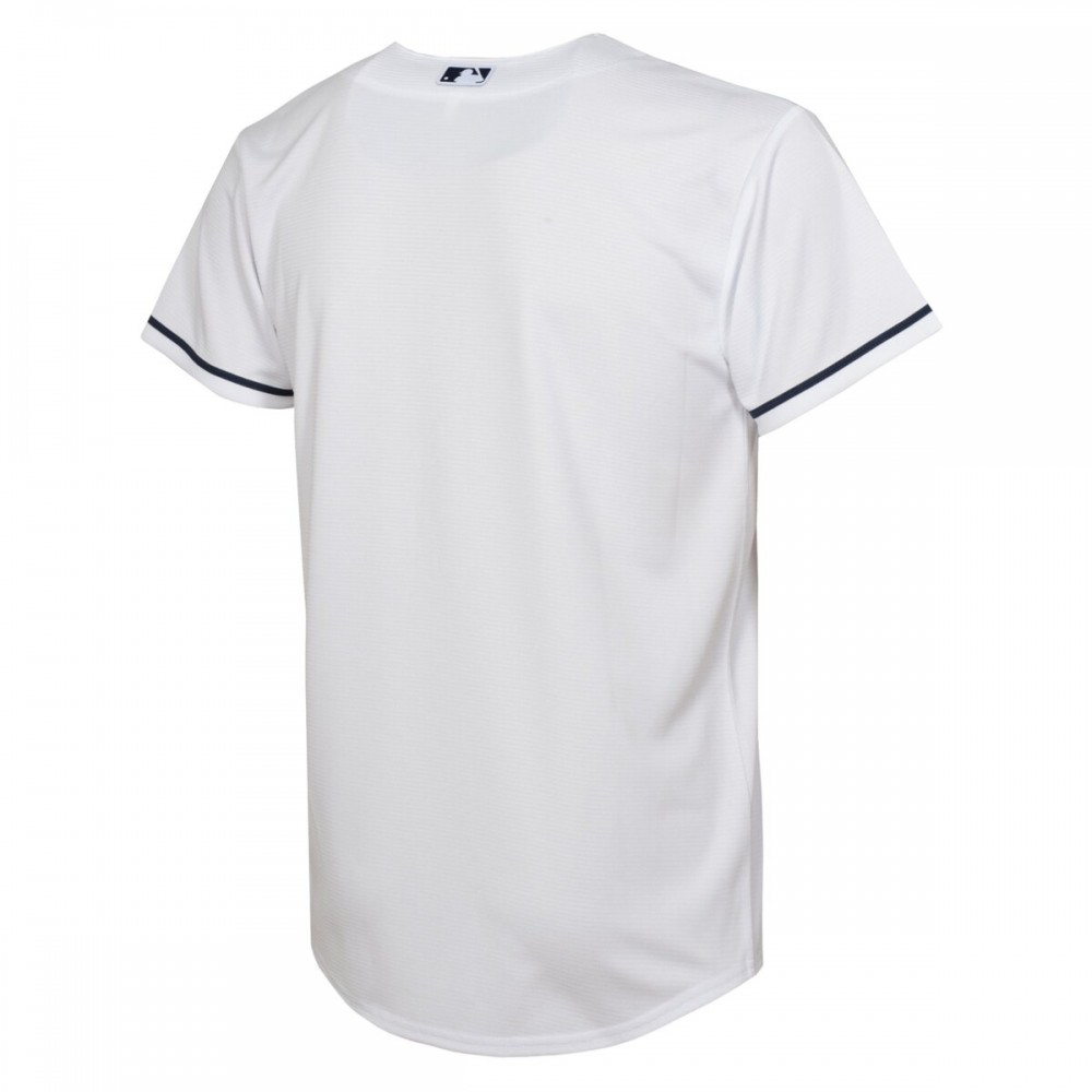Tampa Bay Rays Nike Youth Alternate Replica Team Jersey - White-League Wear Hub