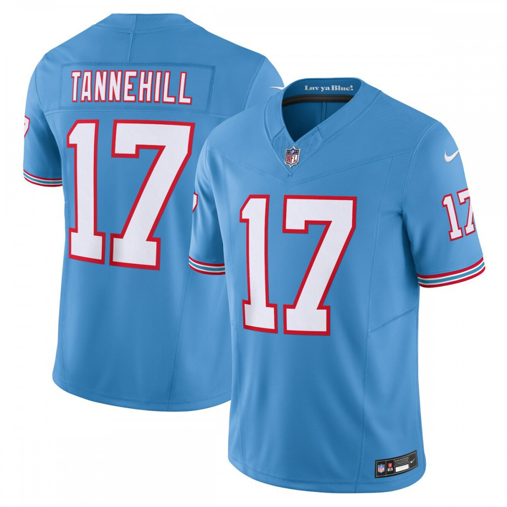 Ryan Tannehill Tennessee Titans Nike Vapor F.U.S.E. Limited Jersey - Light Blue-League Wear Hub