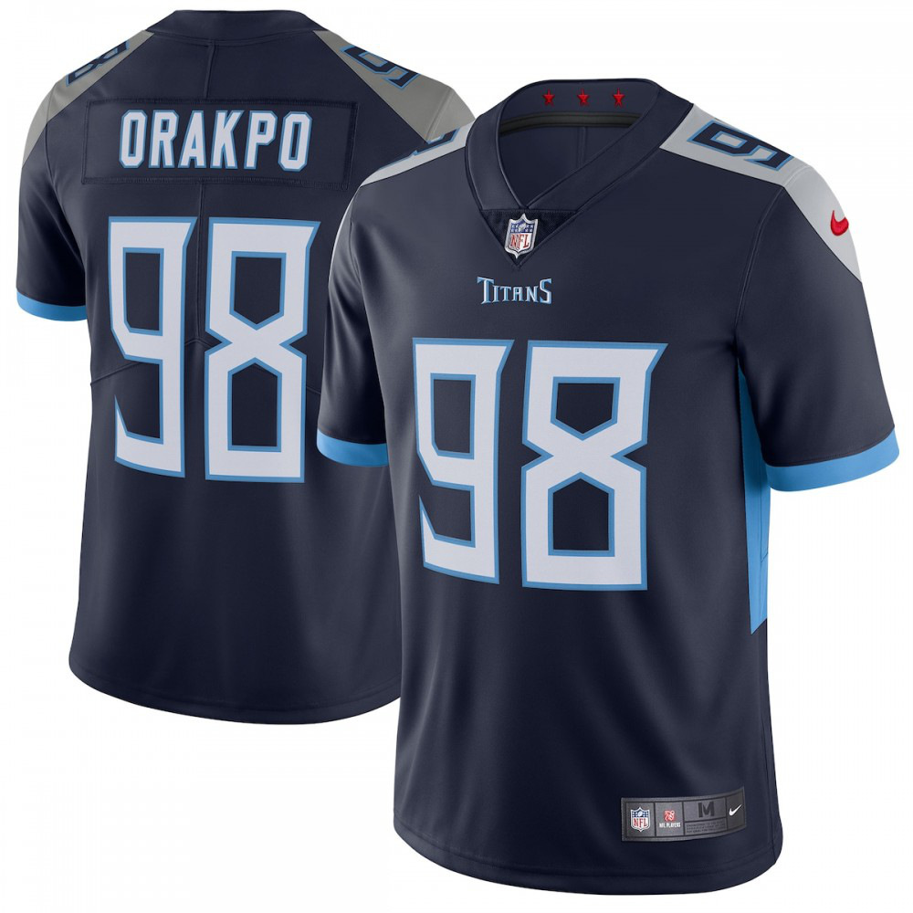 Brian Orakpo Tennessee Titans Nike Vapor Untouchable Limited Jersey - Navy-League Wear Hub