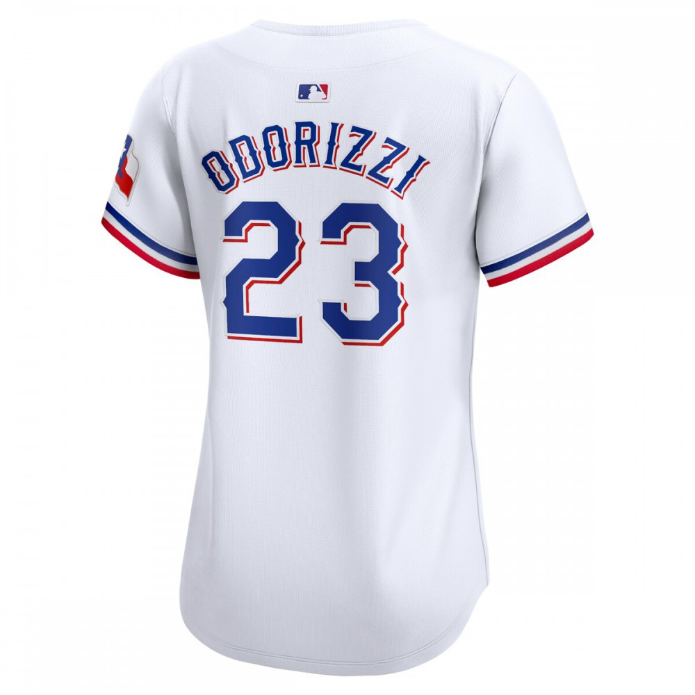 Jake Odorizzi Texas Rangers Nike Women's Home Limited Player Jersey - White-League Wear Hub