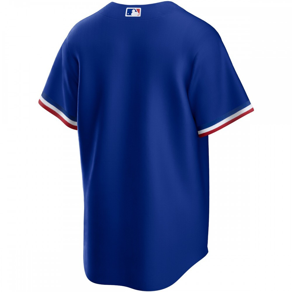 Texas Rangers Nike Alternate Replica Team Logo Jersey - Royal-League Wear Hub