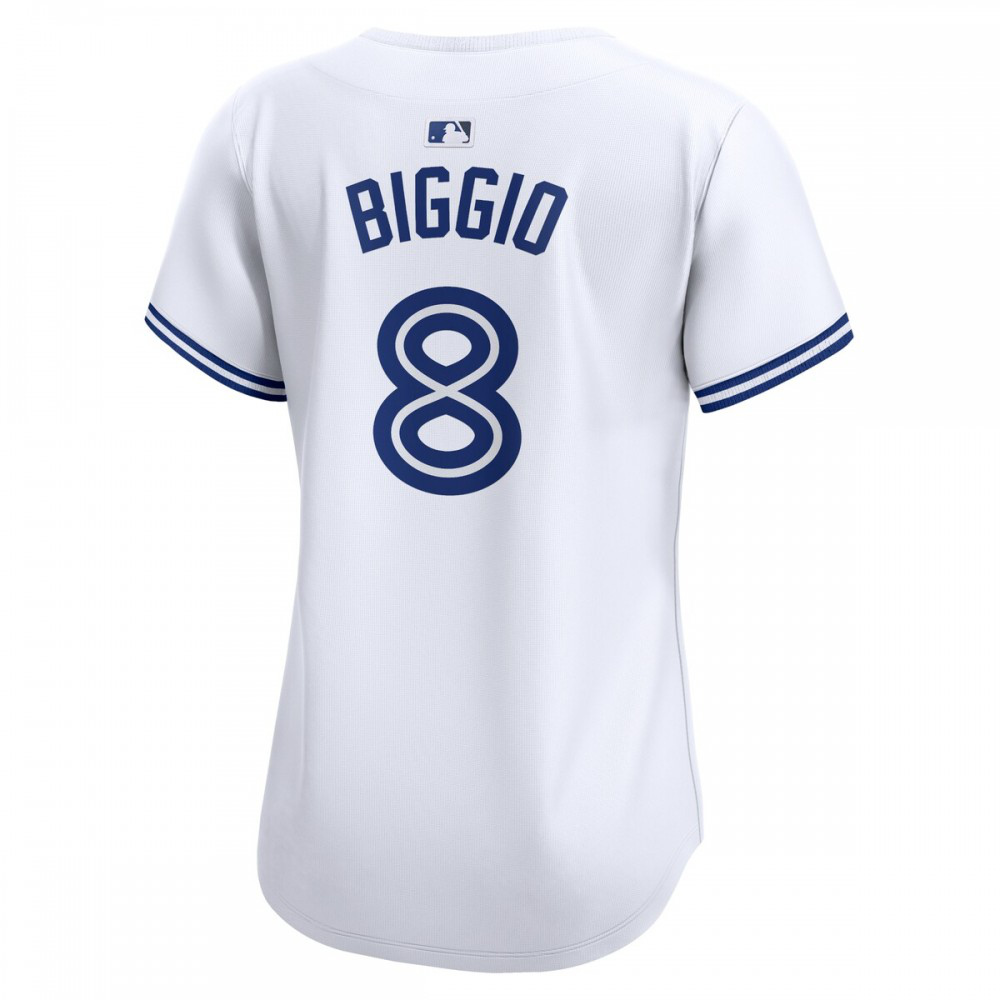 Cavan Biggio Toronto Blue Jays Nike Women's Home Limited Player Jersey - White-League Wear Hub