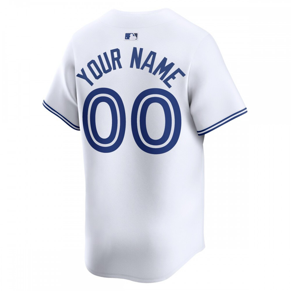 Toronto Blue Jays Nike Youth Home Limited Custom Jersey - White-League Wear Hub