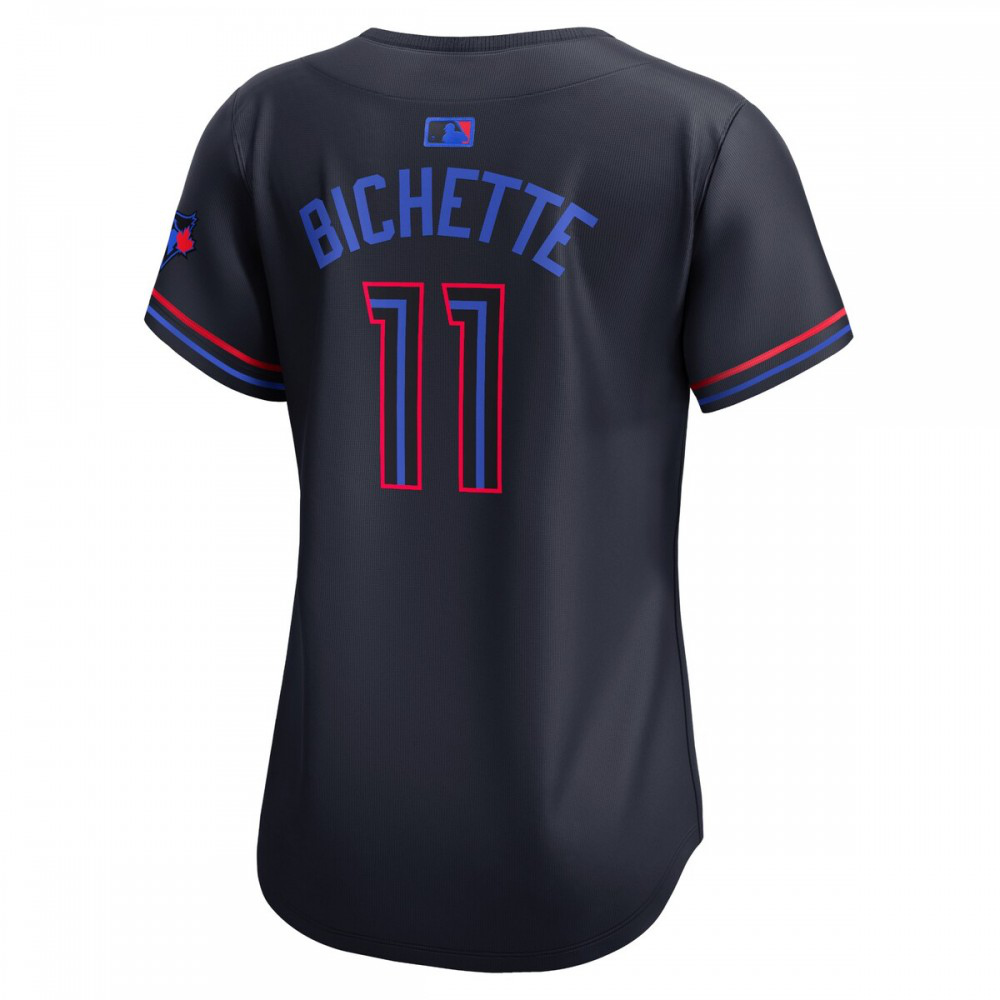 Bo Bichette Toronto Blue Jays Nike Women's 2024 City Connect Limited Player Jersey - Navy-League Wear Hub