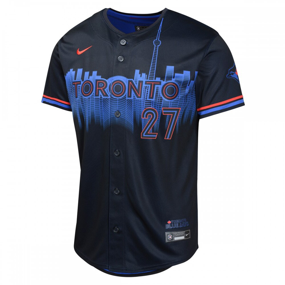 Vladimir Guerrero Toronto Blue Jays Nike Youth 2024 City Connect Limited Player Jersey - Navy-League Wear Hub