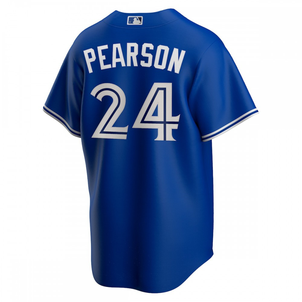 Nate Pearson Toronto Blue Jays Nike Replica Player Name Jersey - Royal-League Wear Hub