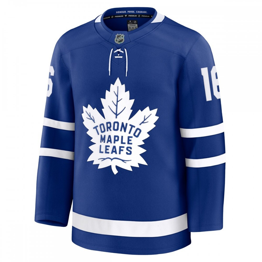 Mitch Marner Toronto Maple Leafs Home Premium Jersey - Blue-League Wear Hub