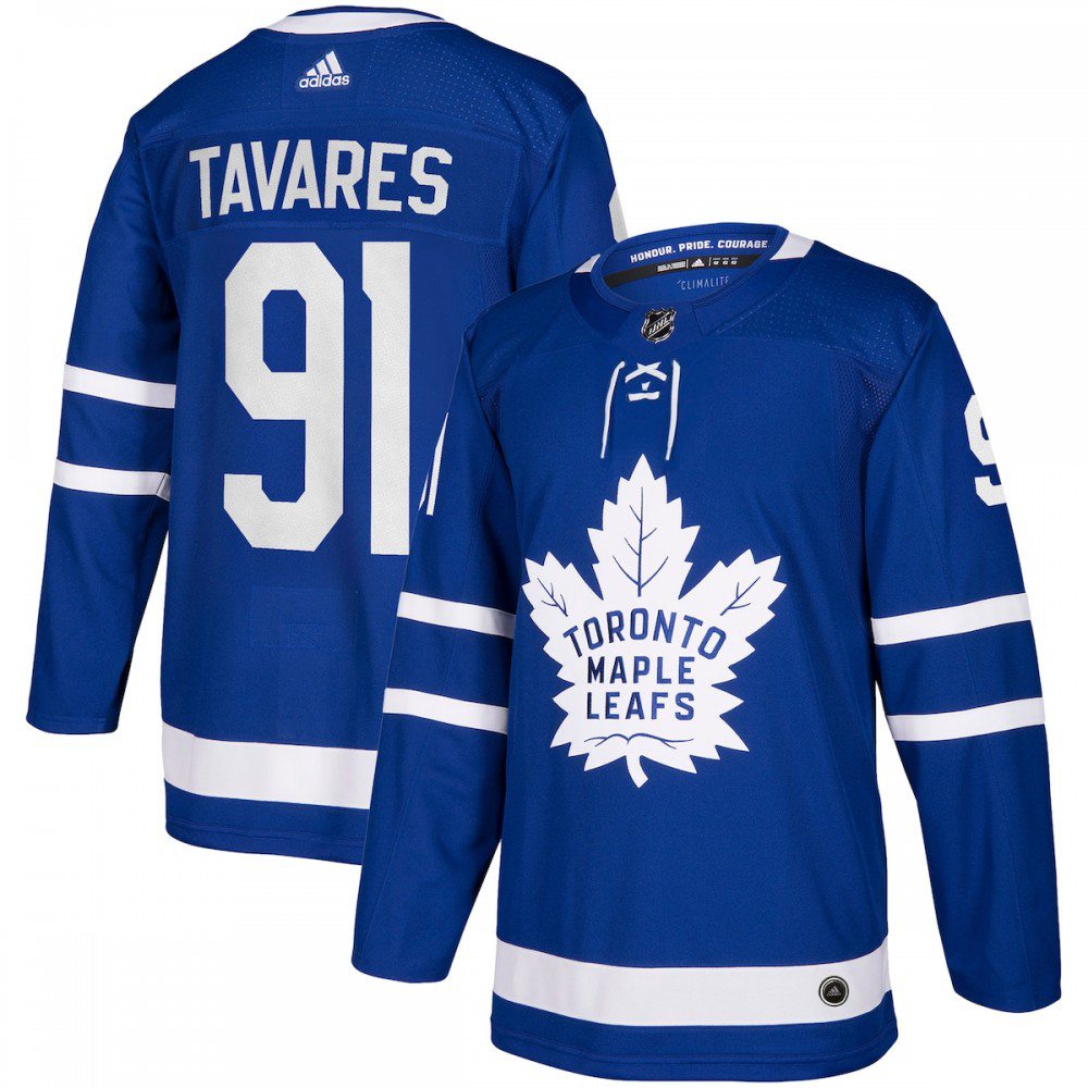 John Tavares Toronto Maple Leafs adidas Home Authentic Player Jersey - Blue-League Wear Hub