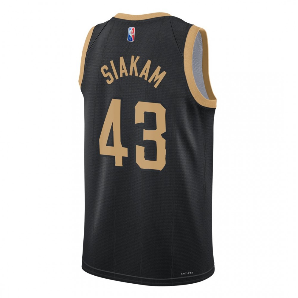 Men's Toronto Raptors Pascal Siakam #43 Nike Black 2021 Swingman NBA Jersey - City Edition-League Wear Hub