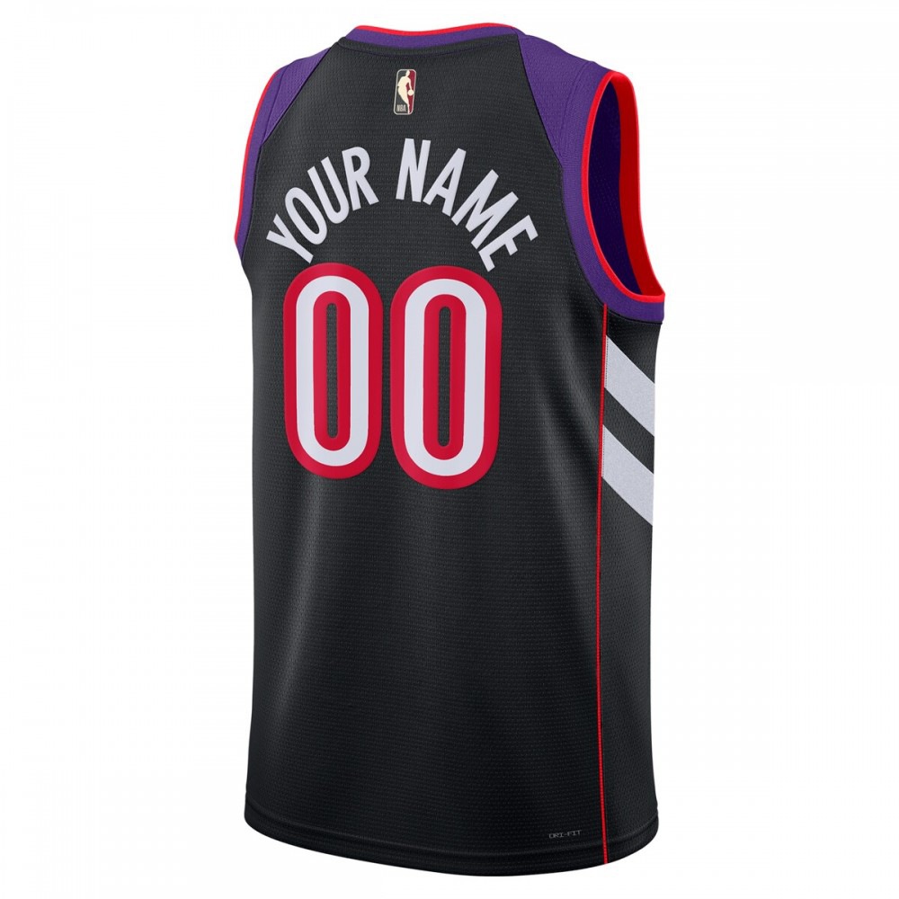 Toronto Raptors Nike Unisex Adult Swingman Custom Jersey - Classic Edition - Purple-League Wear Hub