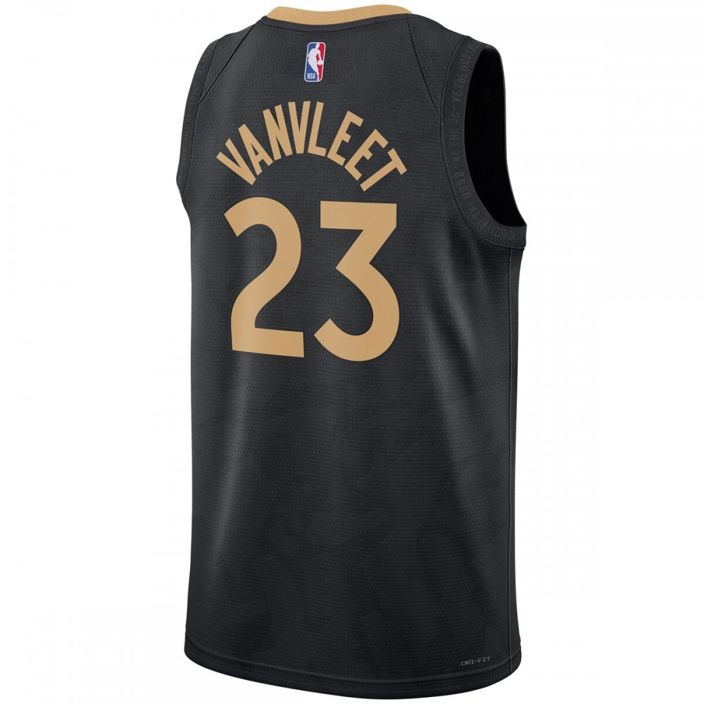 Fred VanVleet Toronto Raptors Nike Unisex 22/23 Swingman Jersey - City Edition - Black-League Wear Hub