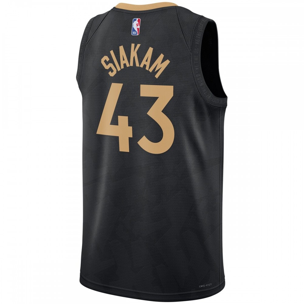 Pascal Siakam Toronto Raptors Nike Unisex 22/23 Swingman Jersey - City Edition - Black-League Wear Hub