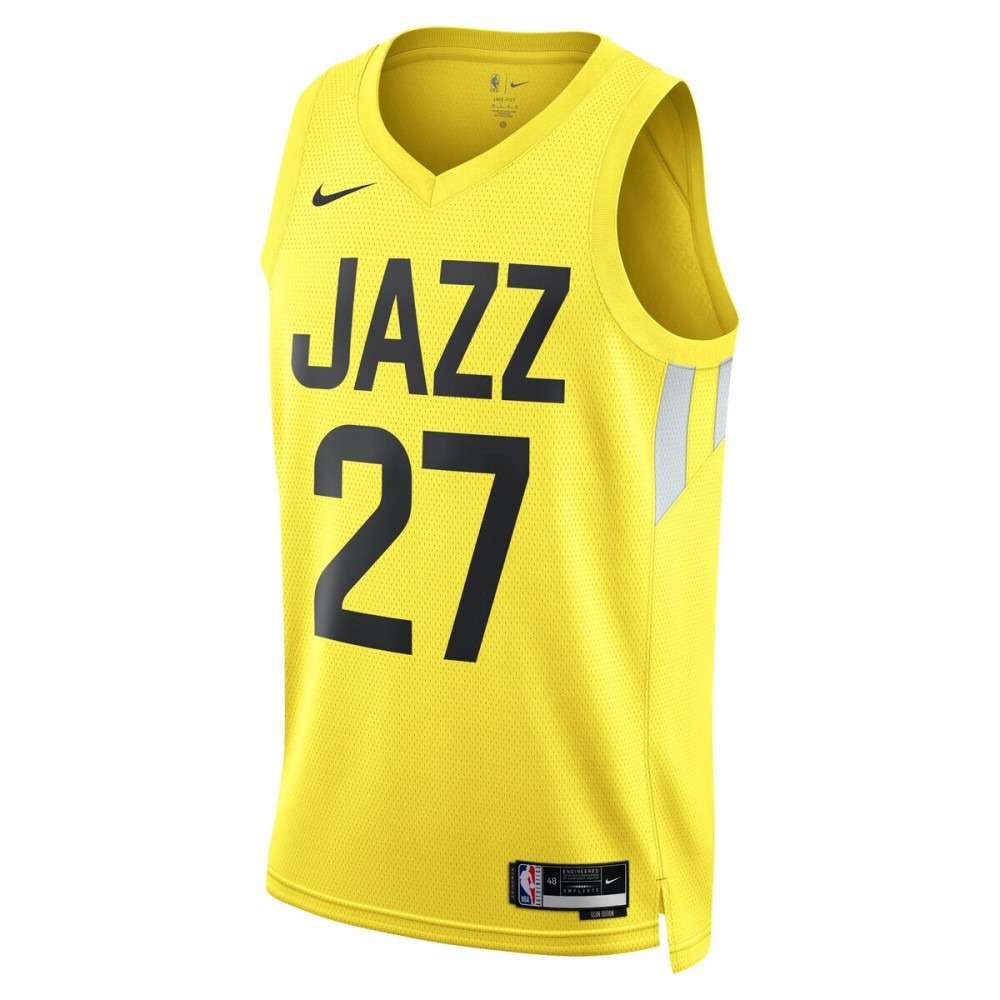 Rudy Gobert Utah Jazz Nike Unisex 22/23 Swingman Jersey - Icon Edition - Gold-League Wear Hub