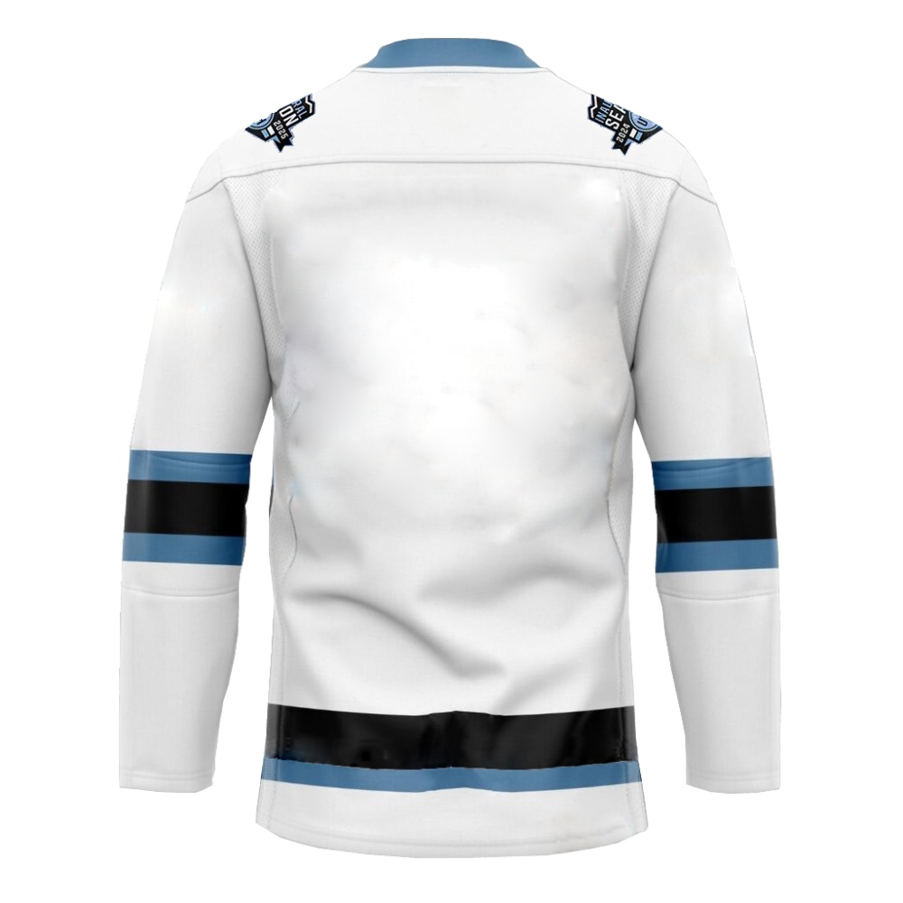 Utah Hockey Club 2024 Away Blank Jersey - White-League Wear Hub