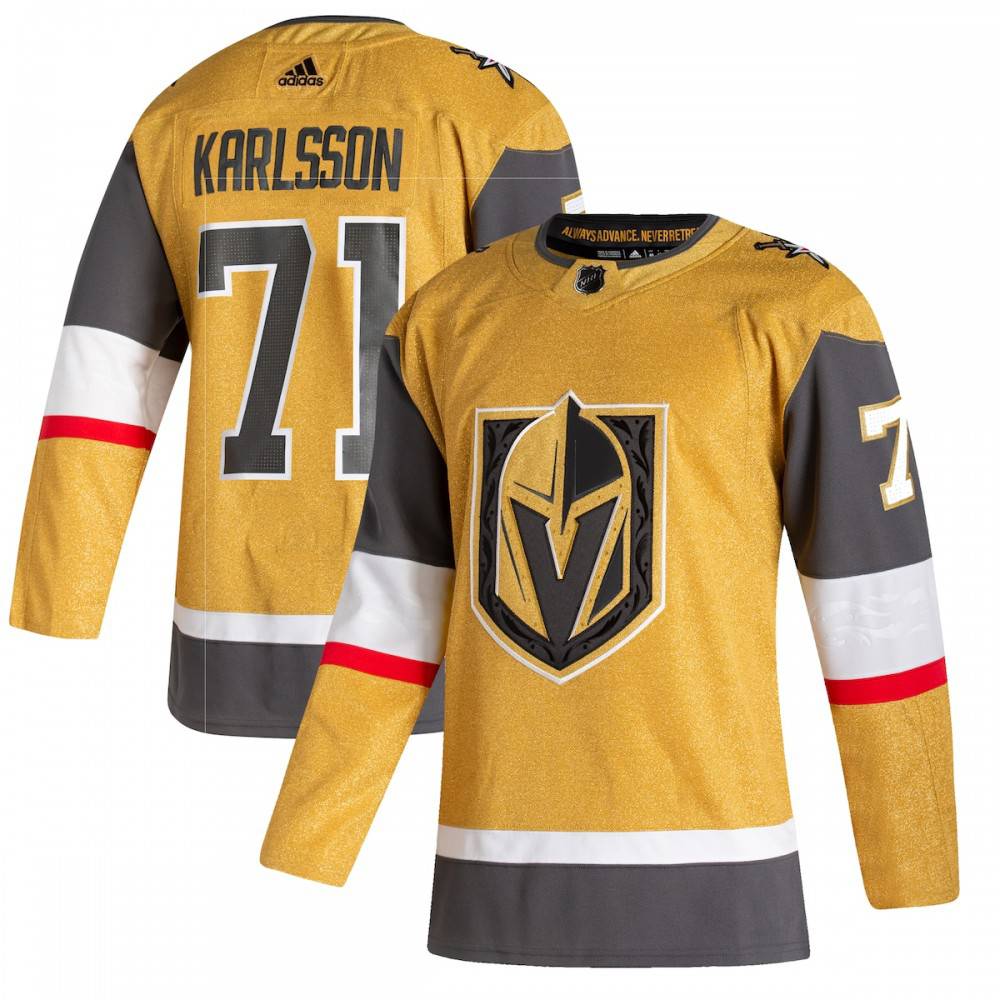 William Karlsson Vegas Golden Knights adidas 20/21 Alternate Authentic Player Jersey - Gold-League Wear Hub