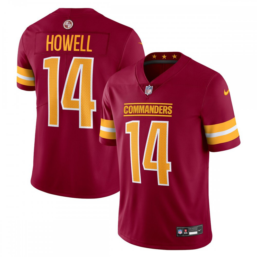 Sam Howell Washington Commanders Nike Vapor Untouchable Limited Jersey - Burgundy-League Wear Hub