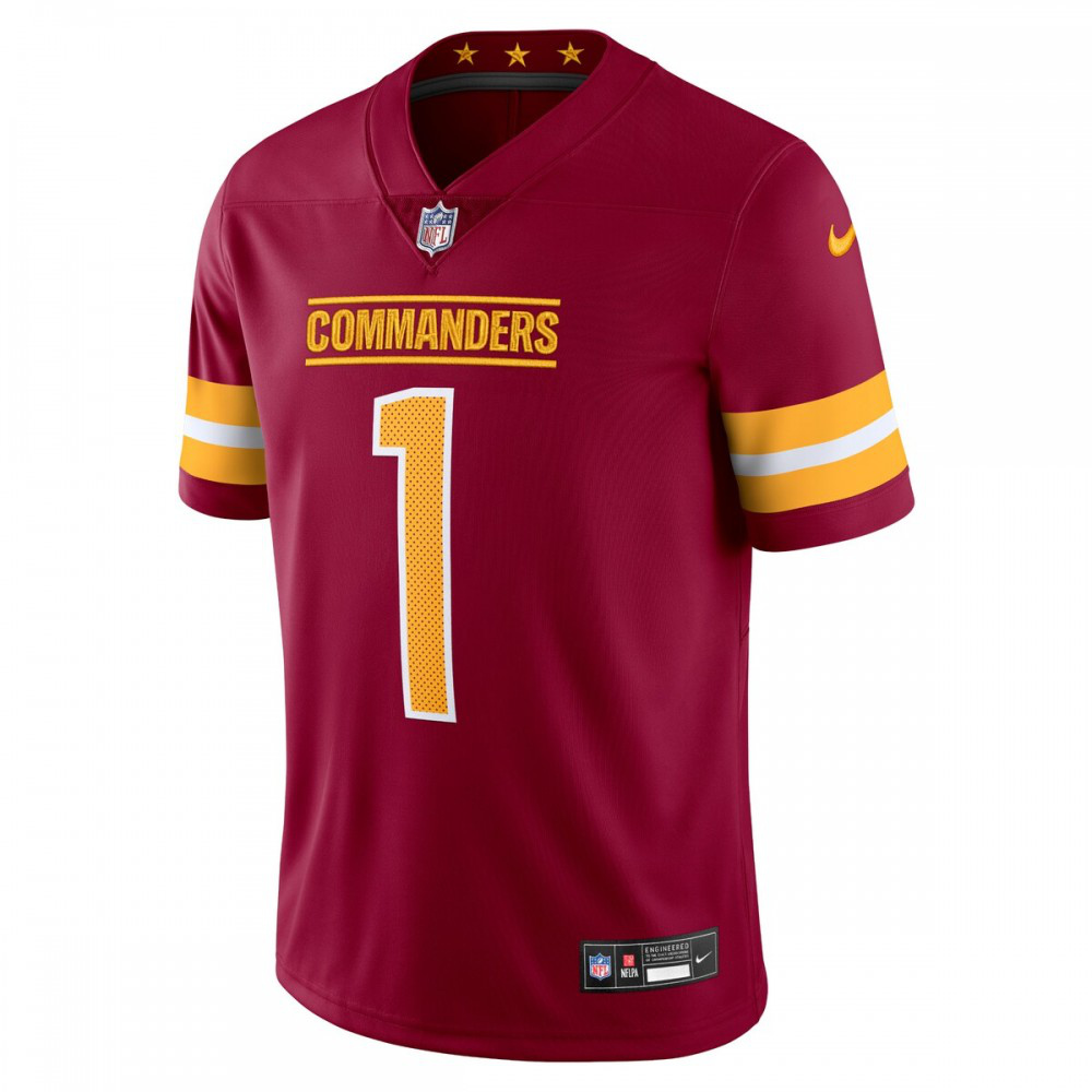 Jahan Dotson Washington Commanders Nike Vapor Untouchable Limited Jersey - Burgundy-League Wear Hub