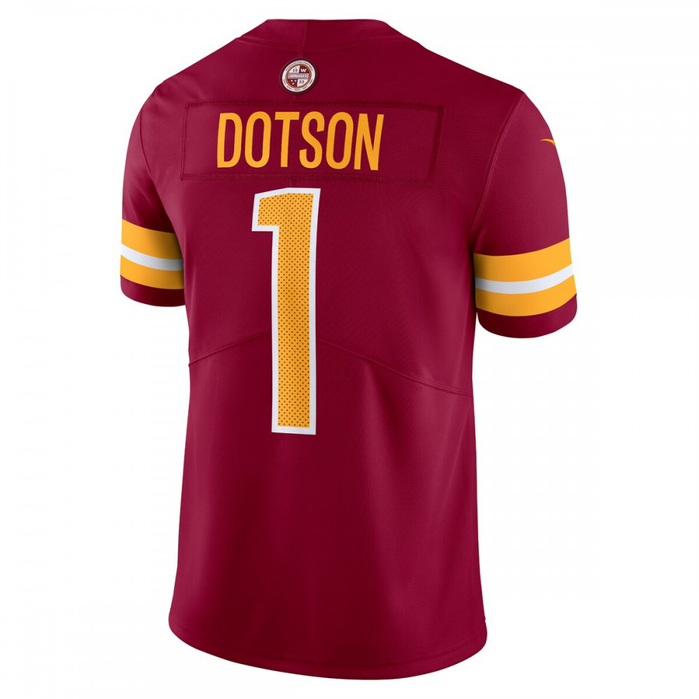 Jahan Dotson Washington Commanders Nike Vapor Untouchable Limited Jersey - Burgundy-League Wear Hub
