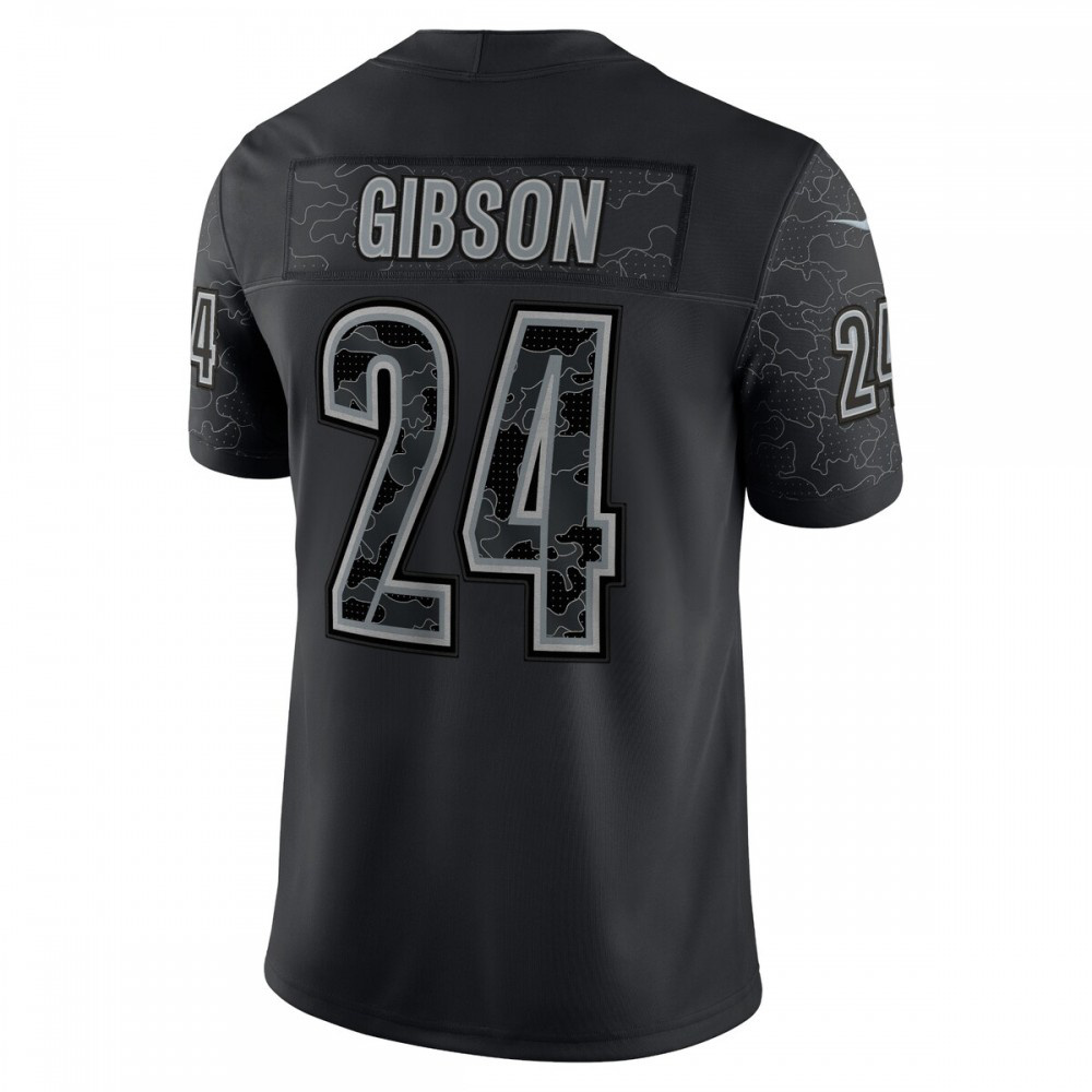 Antonio Gibson Washington Commanders Nike RFLCTV Limited Jersey - Black-League Wear Hub
