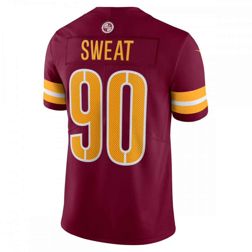 Montez Sweat Washington Commanders Nike Vapor Limited Jersey - Burgundy-League Wear Hub