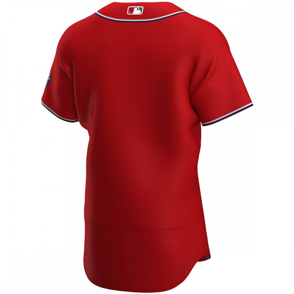 Washington Nationals Nike Alternate Authentic Team Jersey - Red-League Wear Hub